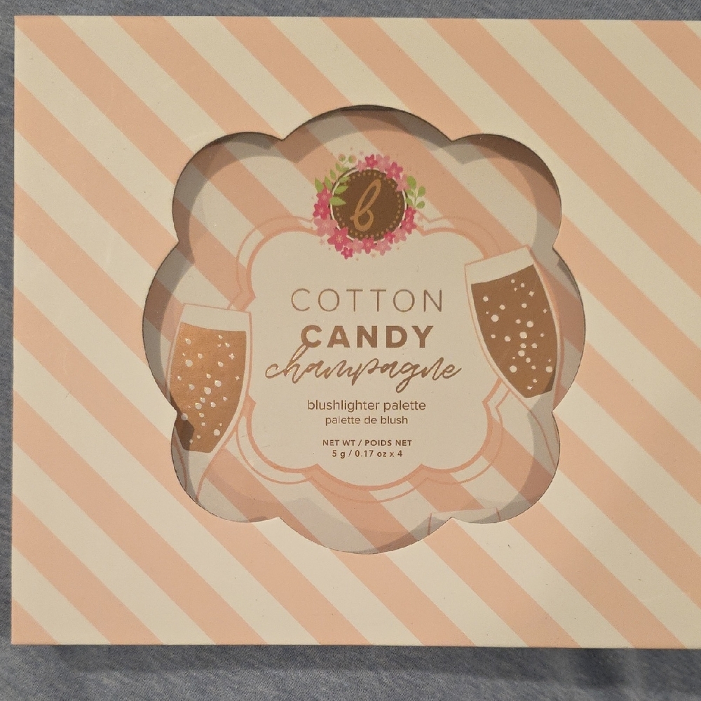 Beauty Bakerie Cotton Candy Champagne Blush Palette - Pink and Brown